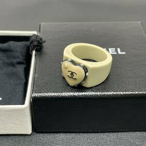 CHANEL シャネル 指輪　リング　ハート サイズ13　正規品 CH12A44