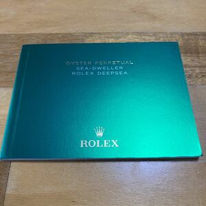 3366【希少必見】ロレックス シードゥエラー ディープシー冊子 2019年度版 ROLEX SEA-DWELLER DEEPSEA