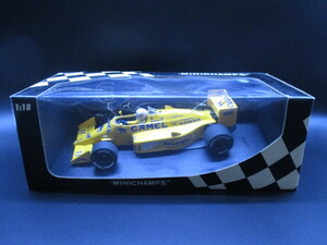 【激レアカスタム品】1/18 LOTUS 99T HONDA S.Nakajima 1987 / ロータス ホンダ 中嶋悟 CAMEL仕様 タバコカスタム 