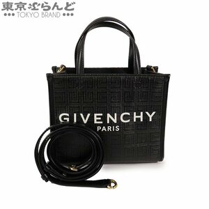 101709281 ジバンシィ GIVENCHY Gトート ミニバッグ 2WAY BB50N0B1GT 001 ブラック レザー トートバッグ レディース A