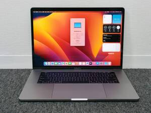 ★超高速 i7★ MacBook Pro A1707 BTO ★ Core i7-7920HQ/ 16GB/ 256GB/ Pro560 4G/ 15.4 / USキー★F2