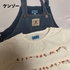 ケンゾー★Ｋ E NＺＯ★ワンピース100、花刺繍ブラウス110