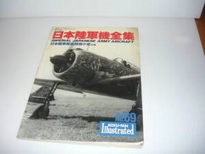 古本　日本陸軍機全集　日本陸軍航空技術少史付録なし　航空ファン別冊