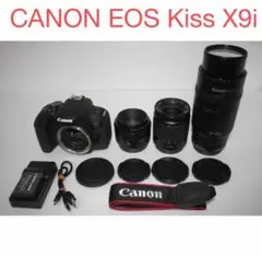 ☆高画質☆ キヤノン Canon EOS Kiss x9iトリプルレンズセット