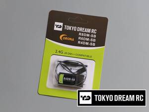 【TokyoDream】Corona R4DM-SB 4CH「S.BUS」受信機 軽量・薄型 2.4G JR DMSS 互換 日本語説明書付 @03