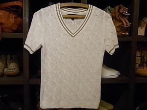 レディース BROOKS BROTHERS S/S KNIT SIZE XS ブルックス ブラザーズ 半袖 ニット