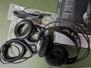 AKG K240 MK II セミオープン スタジオ ヘッドホン 【美品】