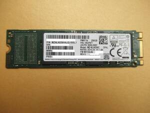 ★☆1円 ～スタート☆Samsung SSD PM871b M.2 2280 MZ-NLN256C 256GB 使用時間:4552H☆★