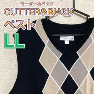 カッターアンドバック CUTTER&BUCK ベスト LL ゴルフ