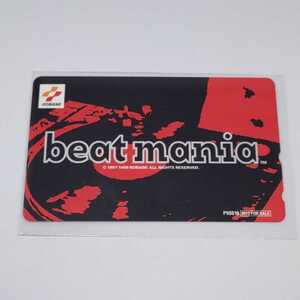 beatmania 非売品テレカ　KONAMI コナミ BEMANI ビーマニ ビートマニア 1997 1998 NOT FOR SALE IIDX