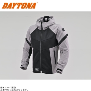 DAYTONA デイトナ 46816 DJ-010 ハーフメッシュパーカー ブラック/グレー サイズ:2XL