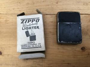 【ZIPPO 】ブラッククラックル 4バレルヒンジ ジッポー オイルライター ライター ヴィンテージzippo 
