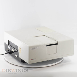 [DW] 8日保証 UV-2450 SHIMADZU 島津製作所 UV-VISIBLE SPECTROPHOTOMETER 紫外可視分光光度計 電源コード[05819-0044]