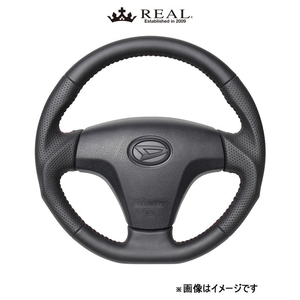 レアル ステアリング オリジナルシリーズ(オールレザー)ハイゼット トラック S500P TYB-LPB-RD REAL