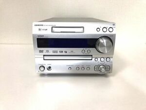 【中古整備品】正常動作品 ONKYO オンキョー FR-UN9 FRシリーズ DVD/CDコンポ MDLP HOHH240615003