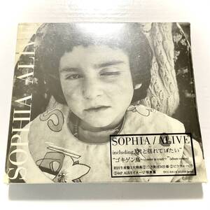 未開封　SOPHIA　ALIVE　　初回生産盤 　CD　※パッケージにヤケあり　　　SS17 　