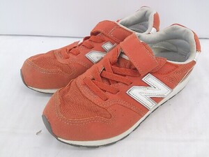 ◇ NEW BALANCE ニューバランス M YV996COR ジュニア スニーカー シューズ サイズ21ｃｍ オレンジ レディース メンズ P