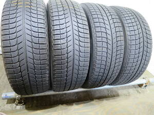 18年製バリ山 225/60R17 99H ◆ミシュラン X-ICE 3+◆ 4本 B364 スタッドレス