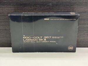 K007-X3-7149 MGC モデルガン SRHW コルトローマン COLT LAWMAN MKIII 357 現状品①