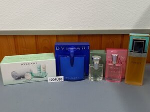 1204U86　香水　トラベルセット　おまとめ５点　BVLGARI ブルガリ　TIFFANY ティファニ　LANCOME ランコム