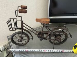 カントリー　ディスプレイ自転車　35cm 珍品