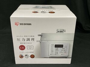 IRIS OHYAMA アイリスオーヤマ 電気圧力鍋 通電未確認 未開封 PC MA2 W 【CEBD8004】