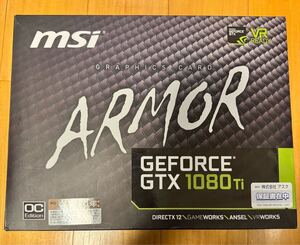 GeForce MSI GTX1080Ti ARMOR11G OC