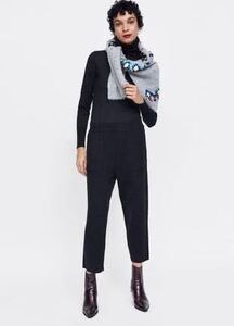 新品タグ 未着 ZARA KNIT JOGGING TROUSERS サイズS 黒 定価、4.990円