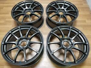 【美品】18インチ 8.5J +51 PCD114.3 ADVAN Racing RZ WRX STI VAB GVB GRB S4 VAG GVF GRF GDB レヴォーグ GRヤリス FD2 DC5 RS GT RG TC