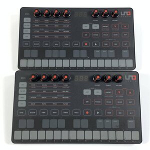 IK MULTIMEDIA UNO Synth アナログシンセサイザー [出力音確認済(パッド演奏/パターン再生)]★簡易検査品