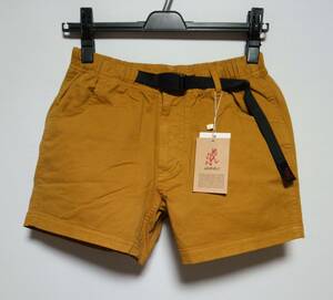 新品 GRAMICCI グラミチ 春夏／ストレッチ VERY SHORTS ベリーショーツ クライミングパンツ ショートパンツ ハーフパンツ 黄色 レディースS