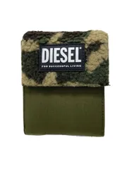 DIESEL 3つ折り財布 カーキ カモフラ メンズ X08291