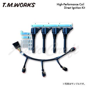 T.M.WORKS ハイパフォーマンスコイル ダイレクトキット フィアット 500 31212 169A4 H20.3～ MT車/AT車共通