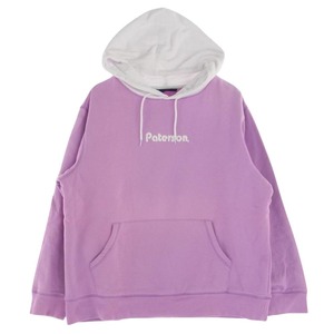 パターソン Paterson GKM-68520-B T TONE PULLOVER HOODIE バイカラー ロゴ プルオーバー パーカー フーディ【中古】