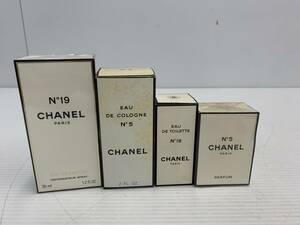 4027◆CHANEL　シャネル　香水　4点セット　2点未開封　N°19　N°5　写真追加あり◆C1