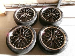 マルチフォルケッタ ホイール付き　225/40R19 225/40/19 クラウン　カムリ　8J 岩槻