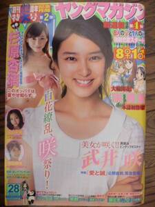 ヤングマガジン◆2012/No.28◆武井咲/今野杏南/西田麻衣/佐山彩香