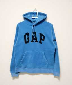 GAP フリースパーカー Sサイズ相当 ギャップ　ライトブルー