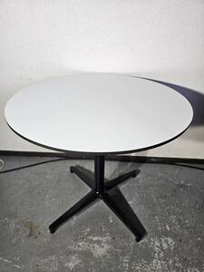 Vitra/ヴィトラ/ビストロテーブル/ラウンド φ79.6cm ホワイト×ベーシックダーク/インドア用 Bistro Table vi