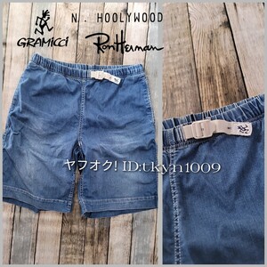 GRAMICCI × N.HOLLYWOOD × Ron Herman グラミチ エヌハリウッド ロンハーマン 別注 トリプルコラボ デニム ショーツ ショートパンツ