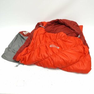 mont-bell モンベル バロウバッグ#3 1121273 L/ZIP(左ジッパー) サンライズレッド マミー型シュラフ 寝袋 [H800883]