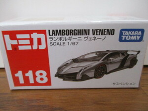 トミカ 118　ランボルギーニ ヴェネーノ　TAKARA TOMY　未開封