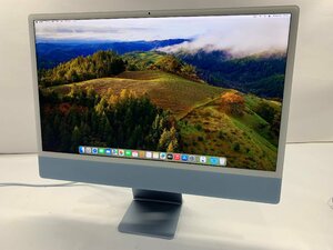 Apple iMac A2439 (24-inch, M1, 2021) ブルー [Dmc]