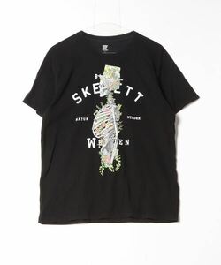 「Design Tshirts Store graniph」 半袖Tシャツ L ブラック レディース