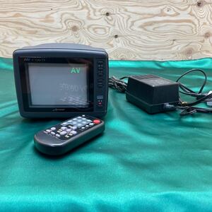 希少品! アートスター 6型 カラーテレビ AST-900S ミニテレビ ティーエムセントラル DC12/24V IC トランジスター式 TV リモコン付 R51500