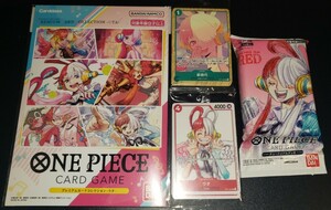 新品未開封　ONE PIECE　カードゲーム　プレミアムカードコレクション　ウタ　FILM RED入場特典３種セット