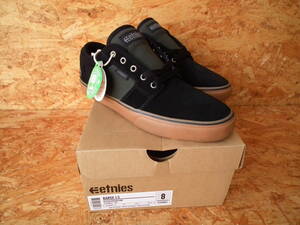 etnies(エトニーズ) BARGE LS 26.0cm BLACK/GREEN/GUM (MEN