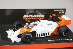 ミニチャンプス PMA 1/43 McLaren マクラーレン MP4/2 TAG TURBO A.プロスト 1984 ＃7 530844307