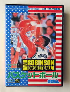 MD ★ デビッドロビンソン バスケットボール DAVID ROBINSON BASKETBALL ★ メガドライブ専用ソフト