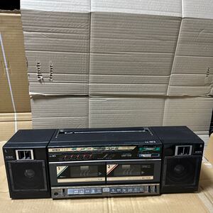 あ-7665）AIWA アイワ CA-W3 ダブルラジカセ FM/AM ラジオカセットプレーヤー　ジャック